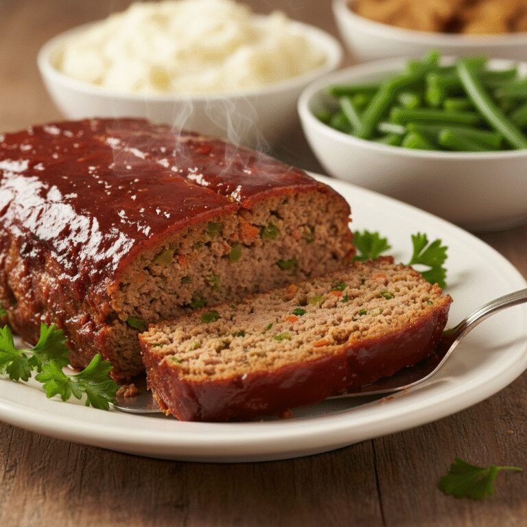 The Best Quick Easy Meatloaf Made With Stove Top Stuffing