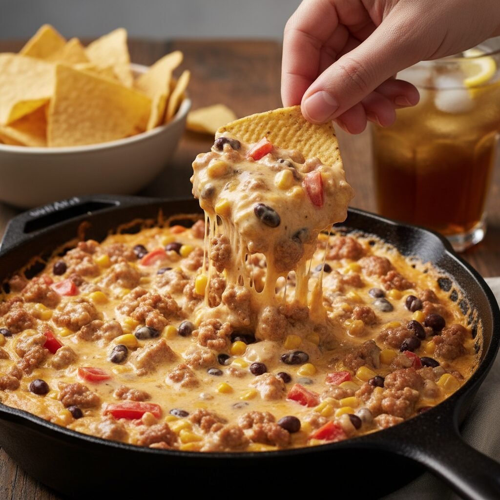 The Famous Ugly Dip: The Creamy Sausage Dip That Tastes Like Heaven